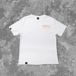 Player 1 — White Orange Print