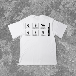 Player 1 — White Black Print