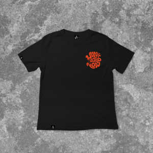 Won't Stop Now — Black Orange Print