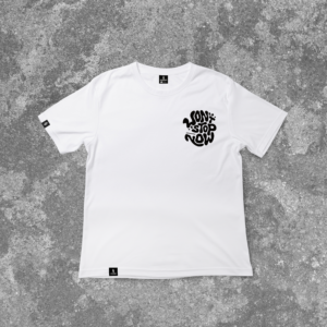 Won't Stop Now — White Black Print